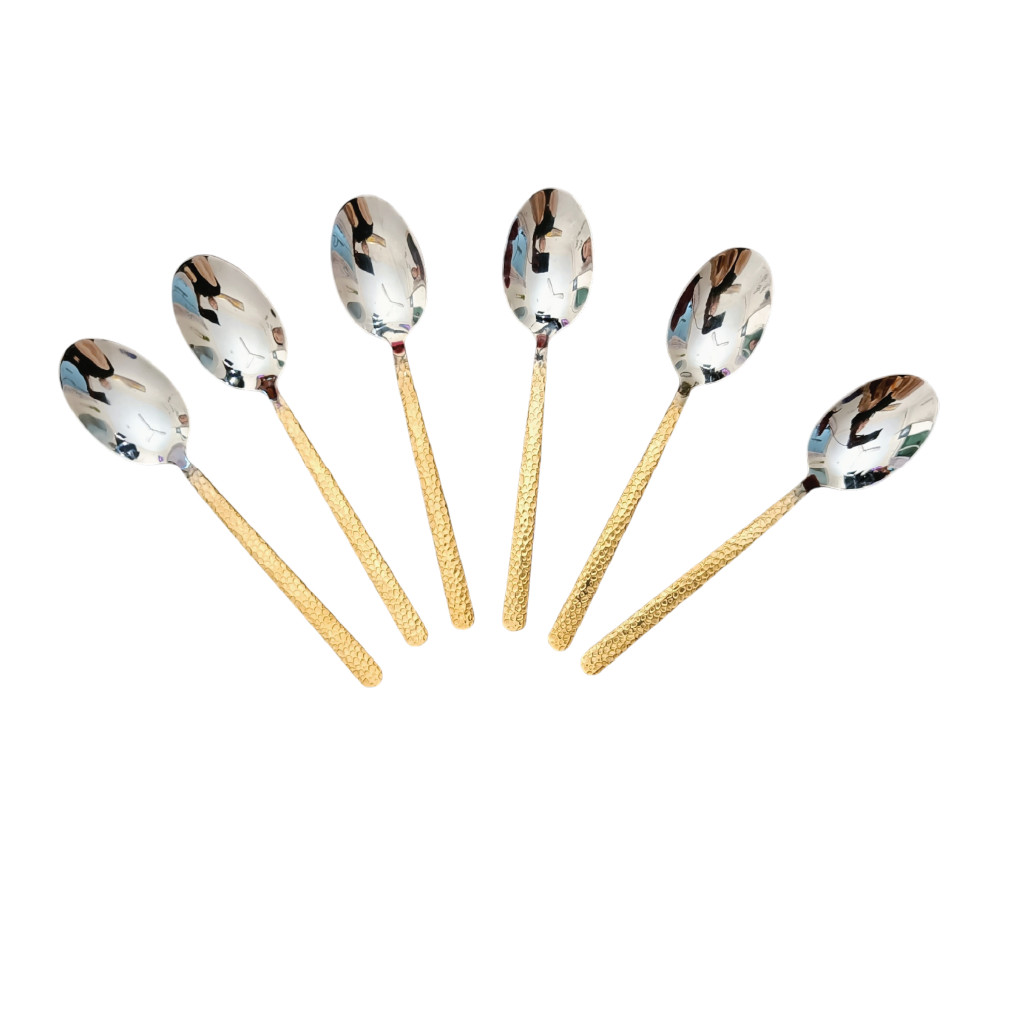 Premium Stainless Steel Table Spoon Set (6 Pcs)