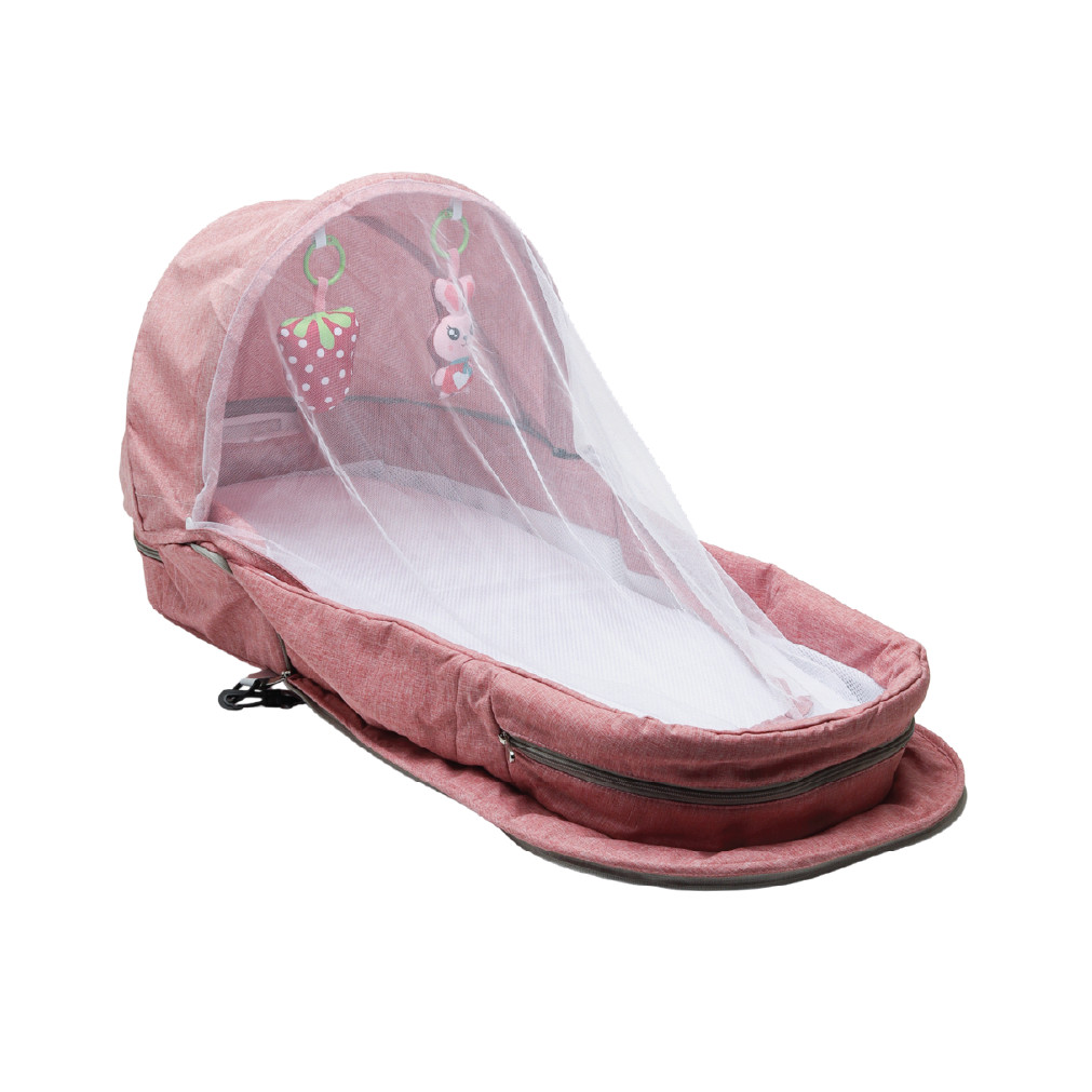 DreamNest 2-in-1 Portable Baby Travel Bed